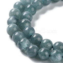 Dyed Natural Malaysia Jade Beads Strands&nbsp;G-G021-01A-01
