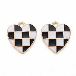 Alloy Enamel Pendants&nbsp;ENAM-S121-176D-RS