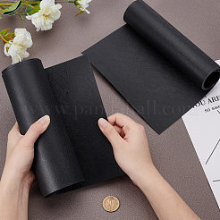 ビニール袋の底  穴がない  長方形  製袋用  ブラック  60.5x20.5~21x0.15cm&nbsp;DIY-WH0304-326