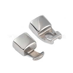 Non-Tarnish 316 Stainless Steel Snap Lock Clasps&nbsp;STAS-K282-05P