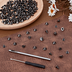 100Pcs Alloy Rivets&nbsp;FIND-OC0013-89B