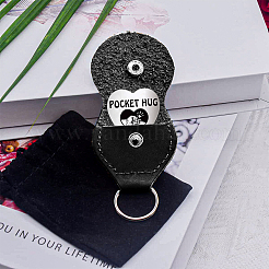 Heart Double-Sided Engraved Stainless Steel Commemorative Decision Maker Coin Set&nbsp;AJEW-GL0002-02A