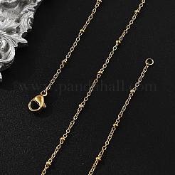 304 Stainless Steel Satellite Chain Necklaces&nbsp;NJEW-L173-012-G