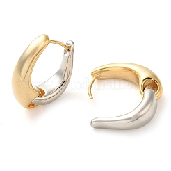 Rack Plating Brass Hoop Earring&nbsp;EJEW-C079-14