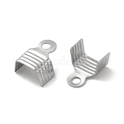 Tarnish Resistant 304 Stainless Steel Folding Crimp Ends&nbsp;STAS-P319-01P