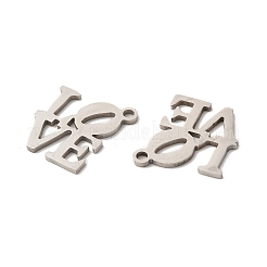 Non-Tarnish 201 Stainless Steel Pendants&nbsp;STAS-K251-060P