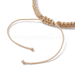 Natural Shell & Pearl & Synthetic Turquoise Braided Bead Bracelets&nbsp;BJEW-JB09914