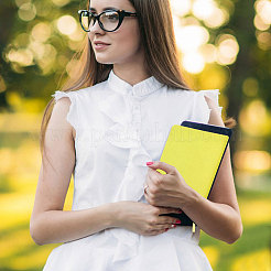 Polyester Book Cover&nbsp;OFST-WH0004-144A