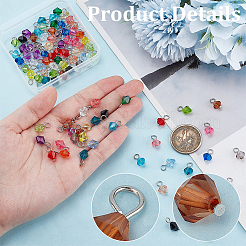 100Pcs 20 Colors Acrylic Pendants&nbsp;PALLOY-PH01746