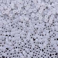 MIYUKIデリカビーズ  シリンダー  日本製シードビーズ  11/0  (db0220) ホワイトオパール  1.3x1.6mm  穴：0.8mm  約2000個/10g&nbsp;X-SEED-J020-DB0220