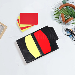 Football Referee PU Leather Book&nbsp;AJEW-WH20121-15B