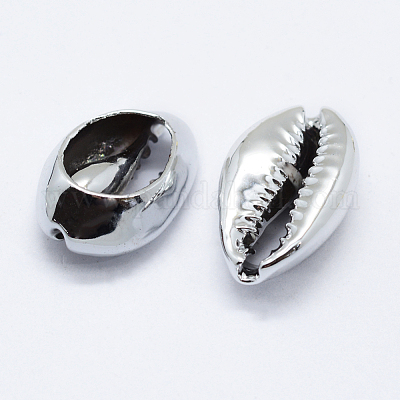 Electroplate Shell Beads&nbsp;BSHE-F004-12P-1