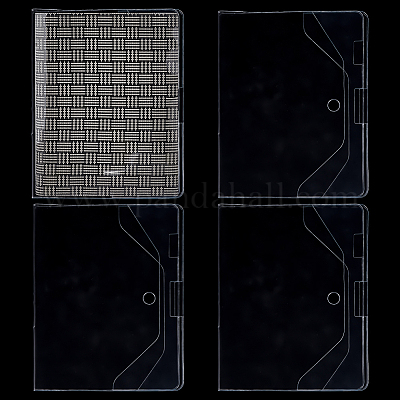 Rectangle A5 PVC Book Covers&nbsp;OFST-WH0050-012-1