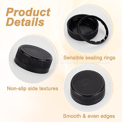Plastic Bottle Cap&nbsp;SIL-WH0045-61B-1