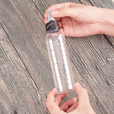 プラスチック製の空のボトル  透明  16.5cm  容量：110ミリリットル  12個/セット&nbsp;TOOL-BC0008-23-1