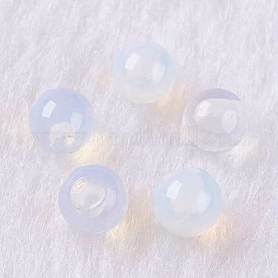 オパールビーズ  片穴  ラウンド  8mm  穴：1mm&nbsp;G-K275-27-8mm-1