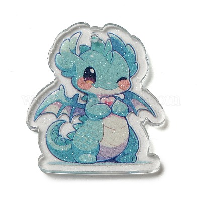 Acrylic Pendants&nbsp;OACR-O007-07E-1