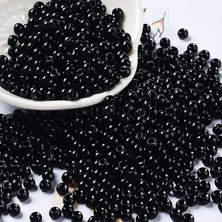 Baking Paint Glass Seed Beads SEED-H002-I-A521-1