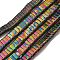 Electroplated Non-magnetic Synthetic Hematite Beads Strands, Rectangle, 2-Hole, Colorful, 6x2x3mm, Hole: 1.2mm, about 198pcs/strand, 16.02 inch(40.7cm)