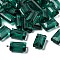 K9 Glass, Imitation Austrian Crystal Beads, Grade AAA, Faceted, Rectangle, Dark Cyan, 10x15.5x7mm, Hole: 0.9~1mm