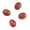 Cat Eye Cabochons, Oval, Sienna, 25x18x6~7mm