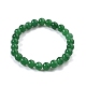 Natural Malaysia Jade(Dyed) Bead Stretch Bracelets&nbsp;BJEW-K212-B-013-2