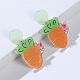 Easter Acrylic Dangle Stud Earrings&nbsp;FS-WG96A64-14-1