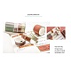 DIY Scrapbook Decorative Adhesive Tapes&nbsp;DIY-I070-B03-5