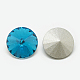 Pointed Back Glass Rhinestone Cabochons&nbsp;RGLA-T086-14mm-12-2