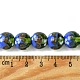 Handmade Gold Sand Lampwork Beads Strands&nbsp;LAMP-A003-03A-4