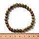 Natural Unakite Bead Stretch Bracelets&nbsp;BJEW-K212-A-006-4