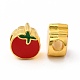 Rack Plating Alloy Enamel Beads&nbsp;PALLOY-A001-06MG-01-1