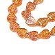 Electroplate Glass Beads Strands&nbsp;EGLA-S188-16-B02-3