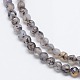 Natural Agate Round Beads Strand&nbsp;G-L084-4mm-01-2