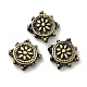 Tibetan Style Rack Plating Brass Bead&nbsp;KK-Q805-52AB-1