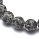 Natural Sesame Jasper/Kiwi Jasper Bead Stretch Bracelets&nbsp;BJEW-K212-C-033-3