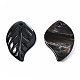 Natural Black Lip Shell Pendants&nbsp;SSHEL-S258-100A-3