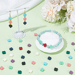 100Pcs 10 Colors Synthetic Coral Beads&nbsp;CORA-UN0001-01
