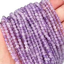 Natural Lavender Amethyst Beads Strands&nbsp;G-C127-A03-04