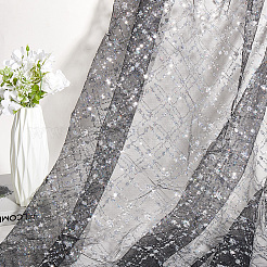 Polyester Sequin Fabrics&nbsp;DIY-WH20048-027D