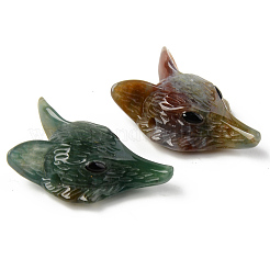 Natural Indian Agate Pendants&nbsp;G-R478-005H