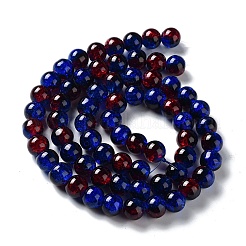 Spray Painted Crackle Glass Beads Strands&nbsp;X-CCG-Q002-10mm-12