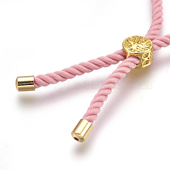 Cotton Cord Bracelet Making&nbsp;KK-F758-03D-G