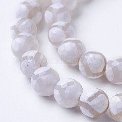 Tibetan Style dZi Beads&nbsp;G-G752-04-8mm