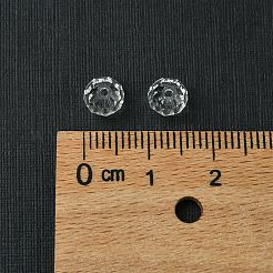 プレシオサ®クリスタルビーズ  チェコクリスタル  451 19 602 ラウンド  クリスタル00030個  6mm  穴：1.2mm&nbsp;X-PRC-BB6-00030