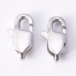 Tarnish Resistant 304 Stainless Steel Lobster Claw Clasps&nbsp;STAS-P190-06