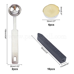 DIY Retro Vintage Wax Seal Making Kits&nbsp;DIY-CP0001-85-23