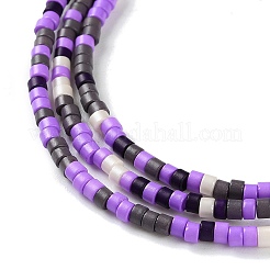 Handmade Lampwork Beads Strands&nbsp;LAMP-L078-008E