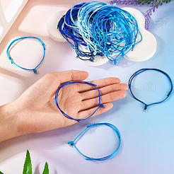 50Pcs 5 Colors Adjustable Nylon Cord Bracelet Making&nbsp;BJEW-TA00670