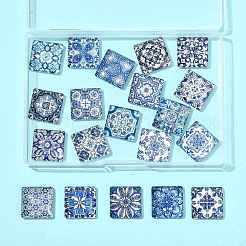 20Pcs Glass Cabochons&nbsp;GLAA-FS0002-59